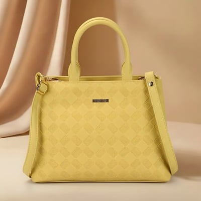 Women Yellow Satchel Bag