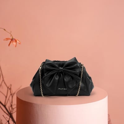 Women Black Evening Bag