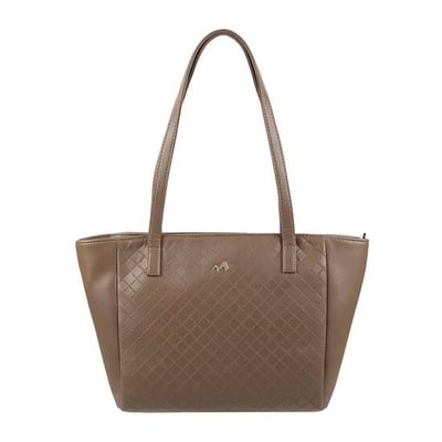 Women Khaki Tote Bag