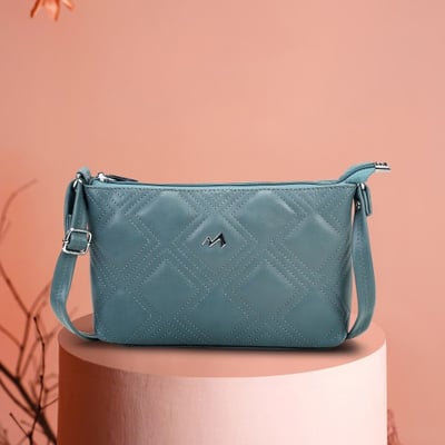 Women Green Sling Bag