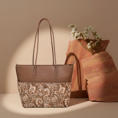 Women Brown Tote Bag