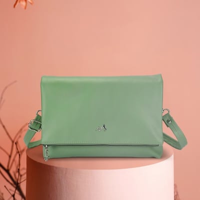 Women Green Sling Bag