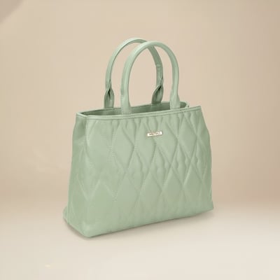 Women Green Satchel Bag