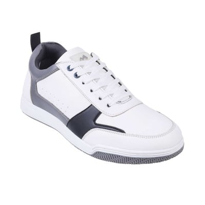 Men White-Grey Casual Sneakers
