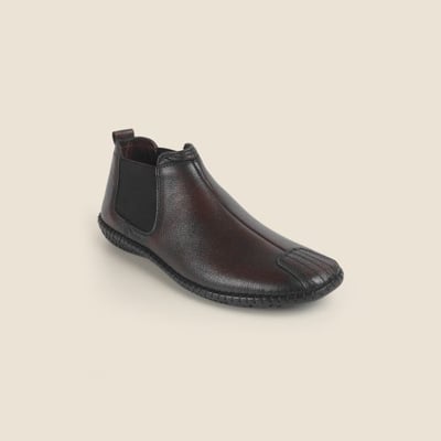 Men Brown Casual Boots