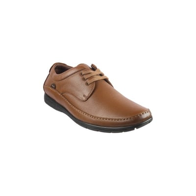 Men Tan Formal Lace Up