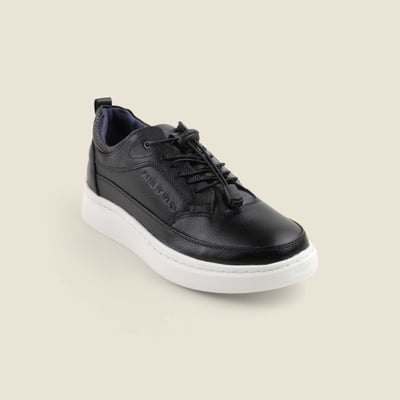 Men Black Casual Lace Up