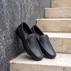 Men Black Casual Loafers