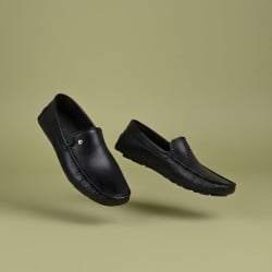 Men Black Casual Loafers