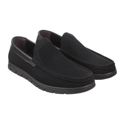 Men Black Casual Loafers