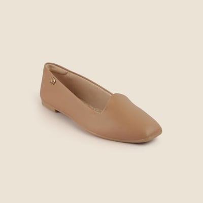 Women Dark-beige Casual Ballerinas