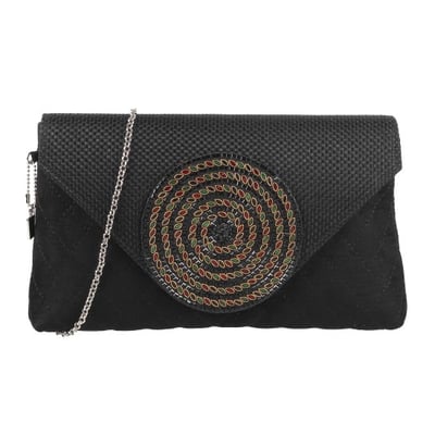 Women Black Clutch