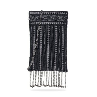 Women Black Mobile Cover