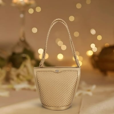 Women Bronze Evening Bag