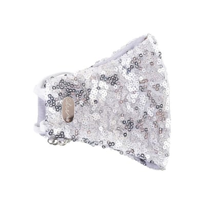 Women Silver Mask