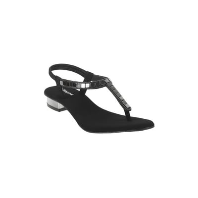 Girls Black Casual Sandals