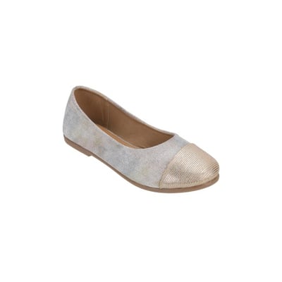 Girls Rose-gold Casual Ballerinas