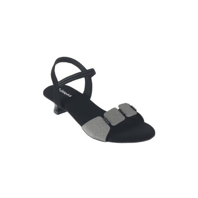 Girls Black Formal Sandals