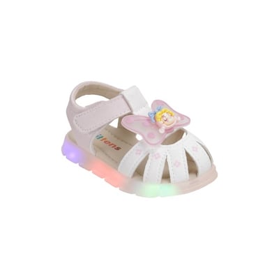 Girls Pink Casual Sandals