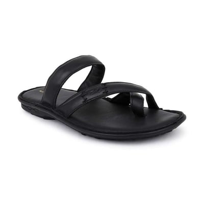 Men Black Casual Slippers