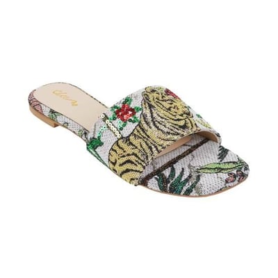 Women Green Casual Slip Ons
