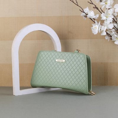 Women Light-green Wallet