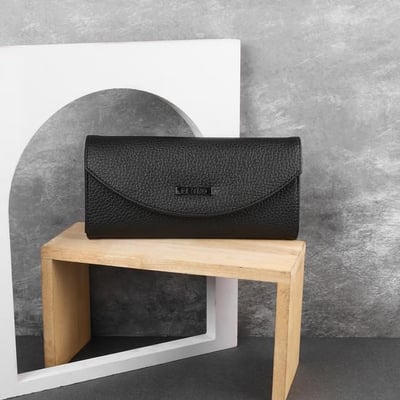 Women Black Wallet
