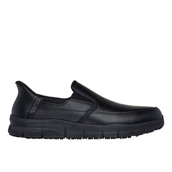 Buy Skechers Men Black Sports Slip Ons Online | SKU: 158-200304-11