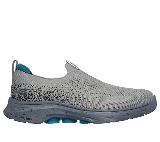 Buy Skechers Men Grey-suede Sports Walking Shoes Online | SKU: 158