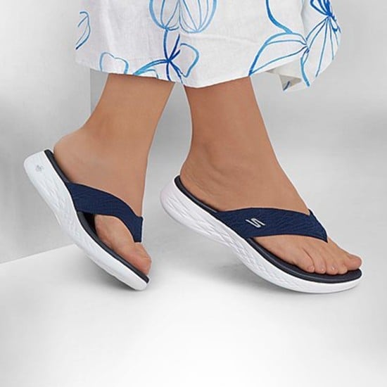 Buy Skechers Women Blue-navy Sports Slippers Online | SKU: 239