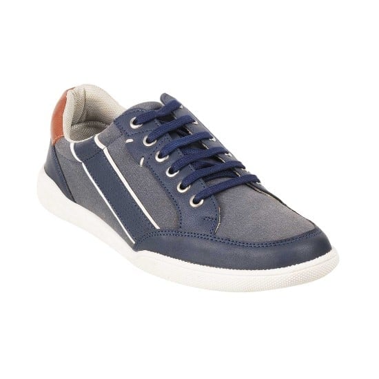 Buy Metro Men Blue Casual Sneakers Online | SKU: 71-8831-45-40