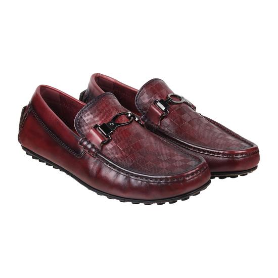 Men Wine Casual Loafers