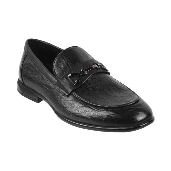 Men Black Formal Moccasin
