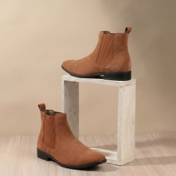 Tan-suede