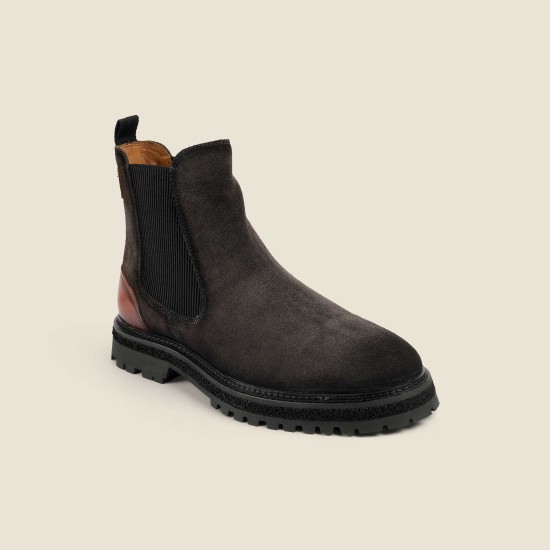 Men Black Casual Boots