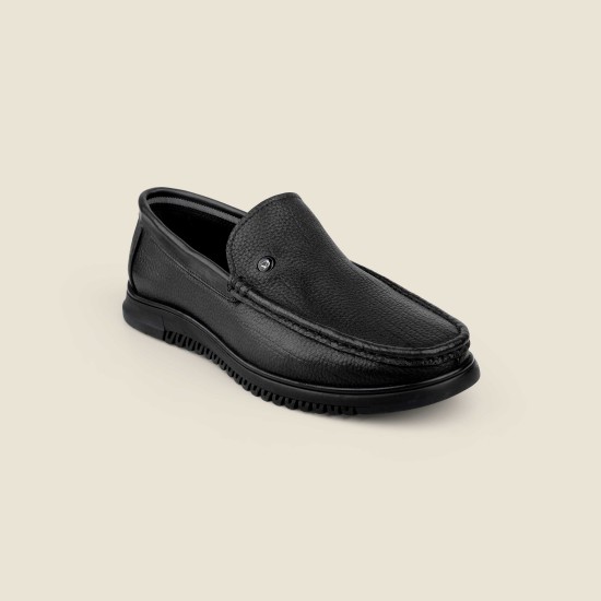 Men Black Casual Loafers