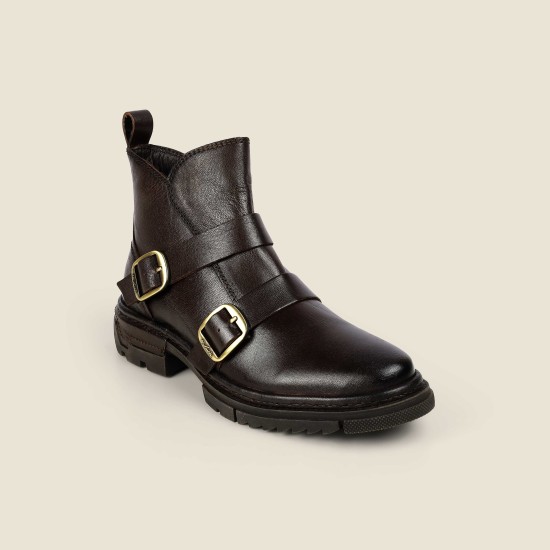 Men Brown Casual Boots