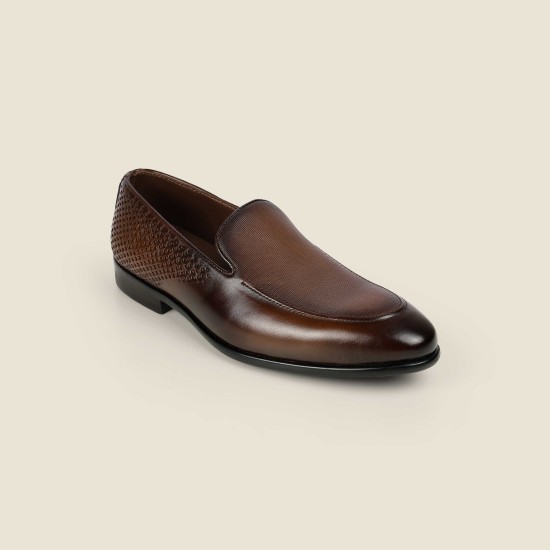 Men Tan Formal Moccasin