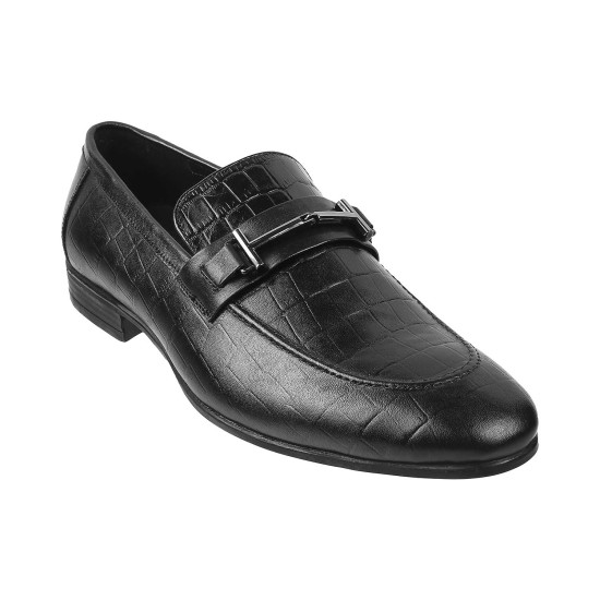 Men Black Formal Moccasin