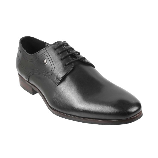 Men Black Formal Lace Up