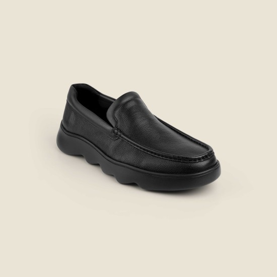 Men Black Casual Loafers
