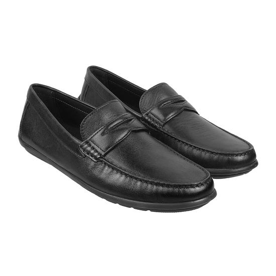 Men Black Casual Loafers