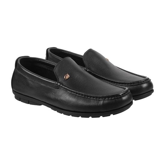 Men Black Casual Loafers