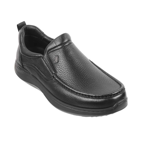 Men Black Casual Loafers
