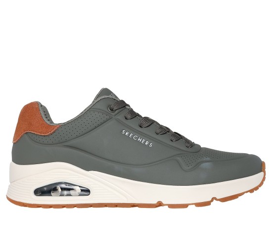 Men Olive Sports Sneakers