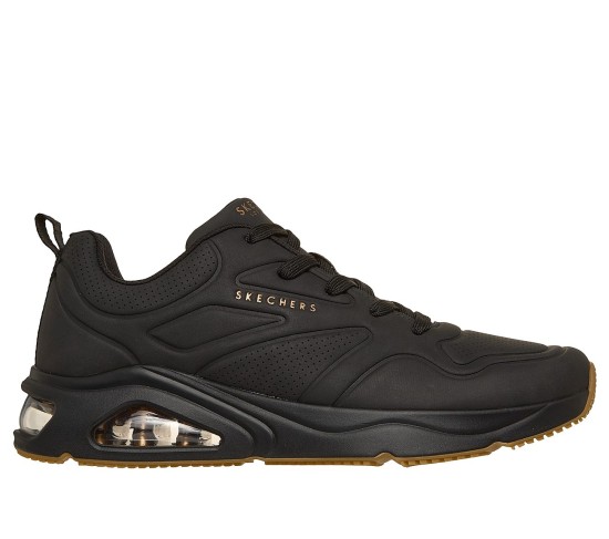 Men Black Sports Walking Shoes