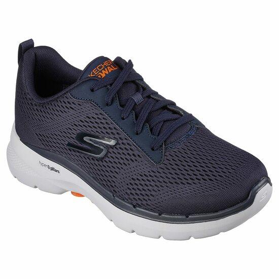 Men Navy-Blue Sports Walking Shoes