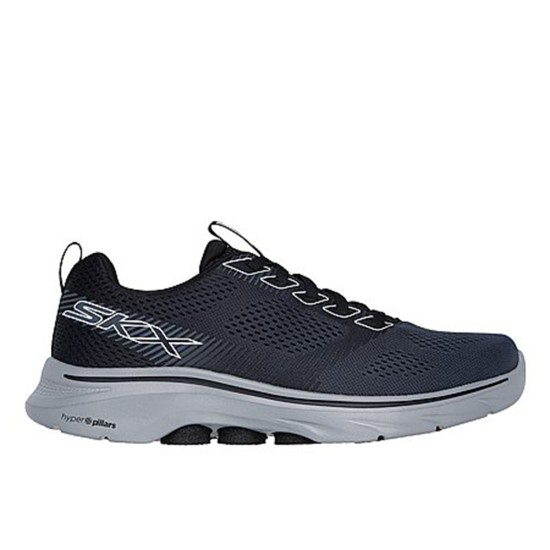 Men Black-grey Sports Lace Up