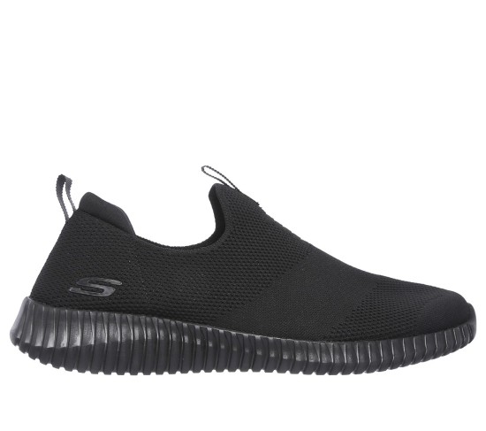 Men Black-suede Sports Sneakers