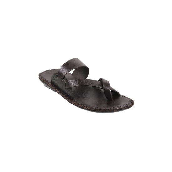 Men Brown Casual Slippers